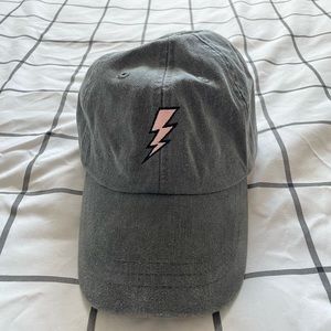 Lightning Bolt Adjustable Baseball Cap